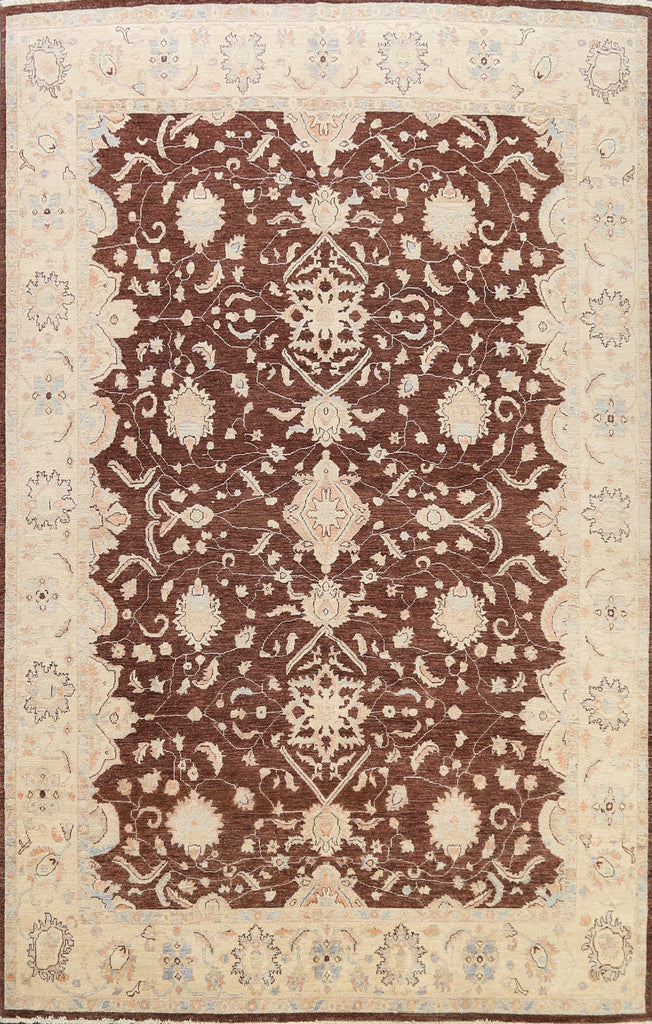 100% Vegetable Dye Oushak Chobi Oriental Area Rug 8x10