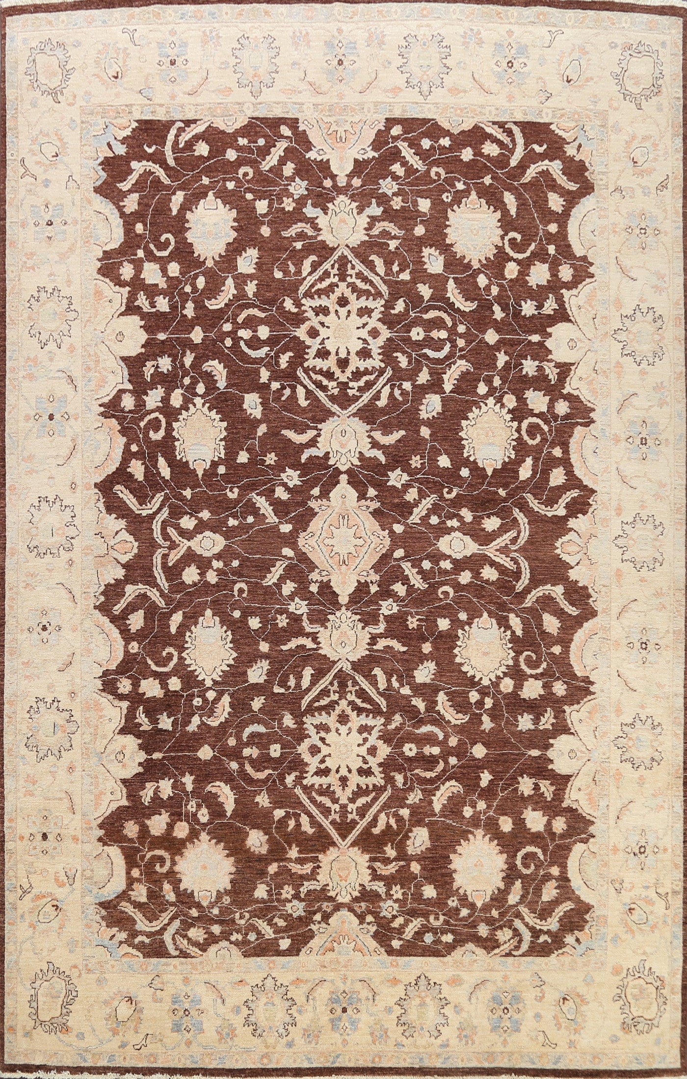 100% Vegetable Dye Oushak Chobi Oriental Area Rug 8x10