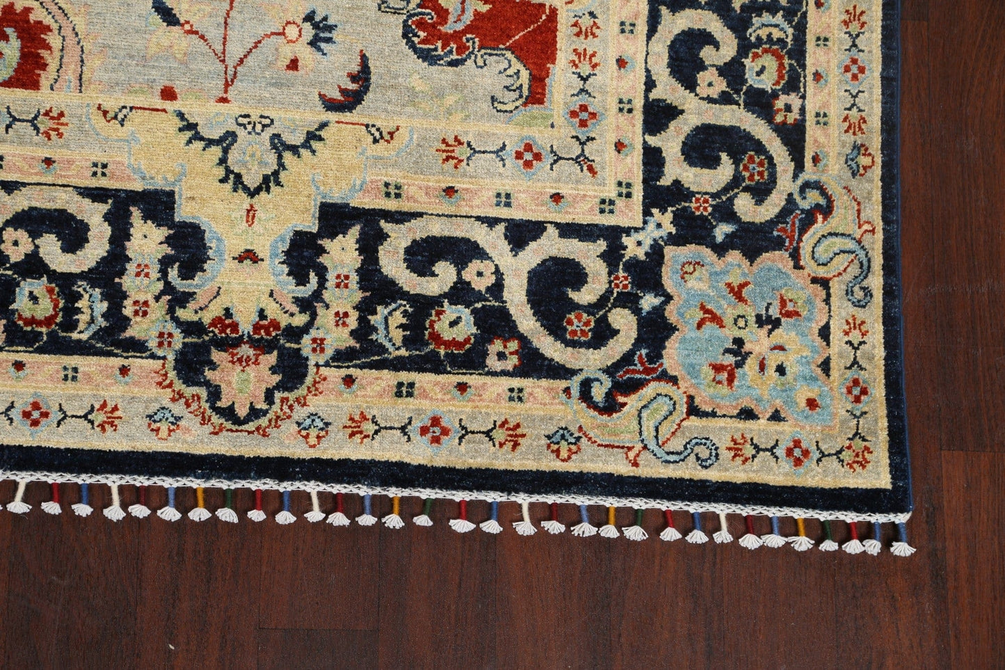 100% Vegetable Dye Floral Bakhtiari Oriental Area Rug 8x10