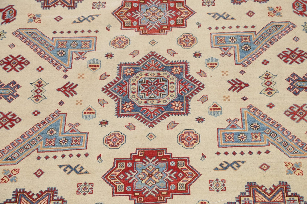 100% Vegetable Dye Super Kazak Oriental Area Rug 9x12