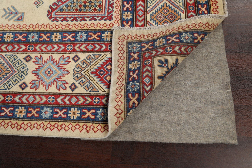 100% Vegetable Dye Super Kazak Oriental Area Rug 9x12