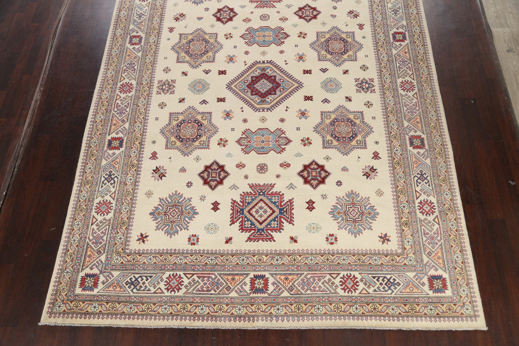 Vegetable Dye Super Kazak Oriental Area Rug 9x12