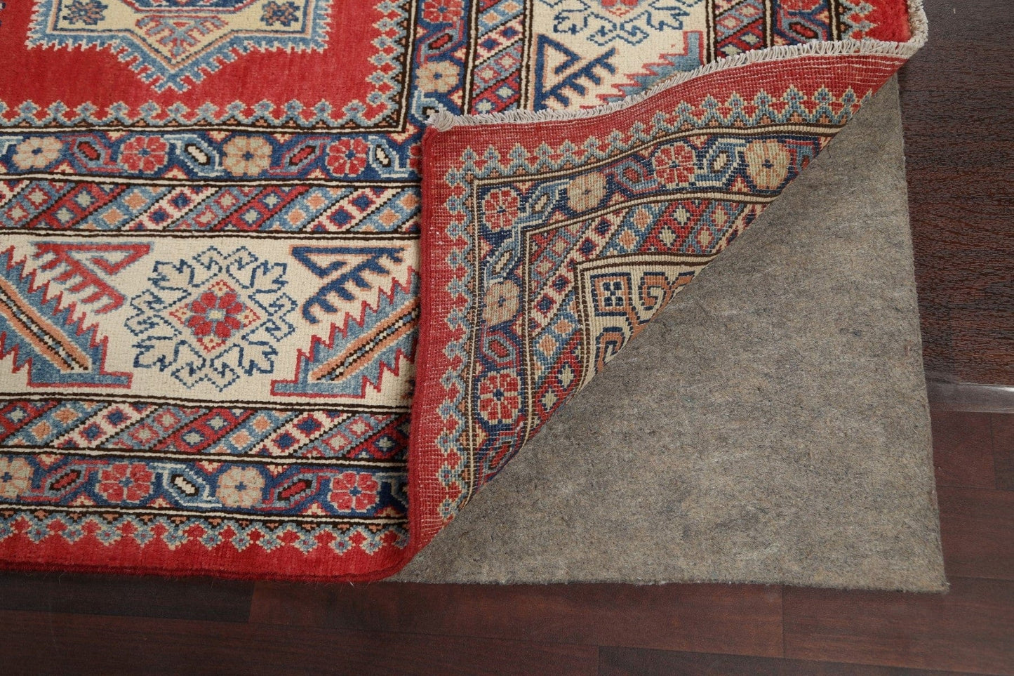 100% Vegetable Dye Super Kazak Oriental Area Rug 12x16