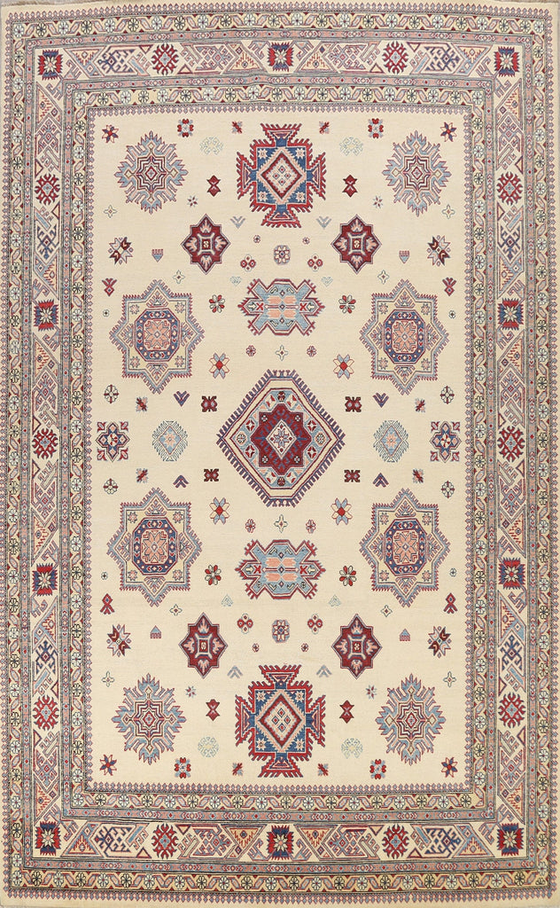 100% Vegetable Dye Super Kazak Oriental Area Rug 9x12