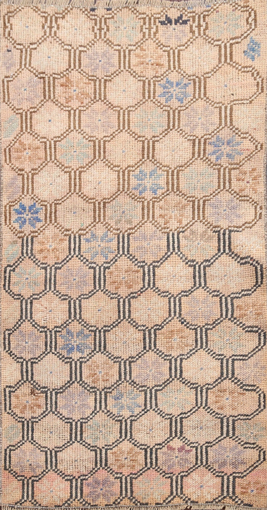 Geometric Anatolian Oriental Area Rug 2x3