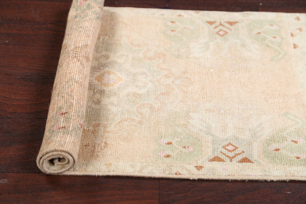 Set of 2 Geometric Anatolian Oriental Area Rugs 2x3