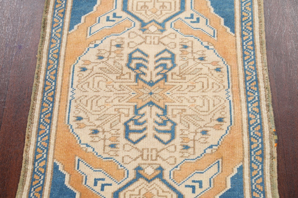 Geometric Oushak Oriental Area Rug 2x4