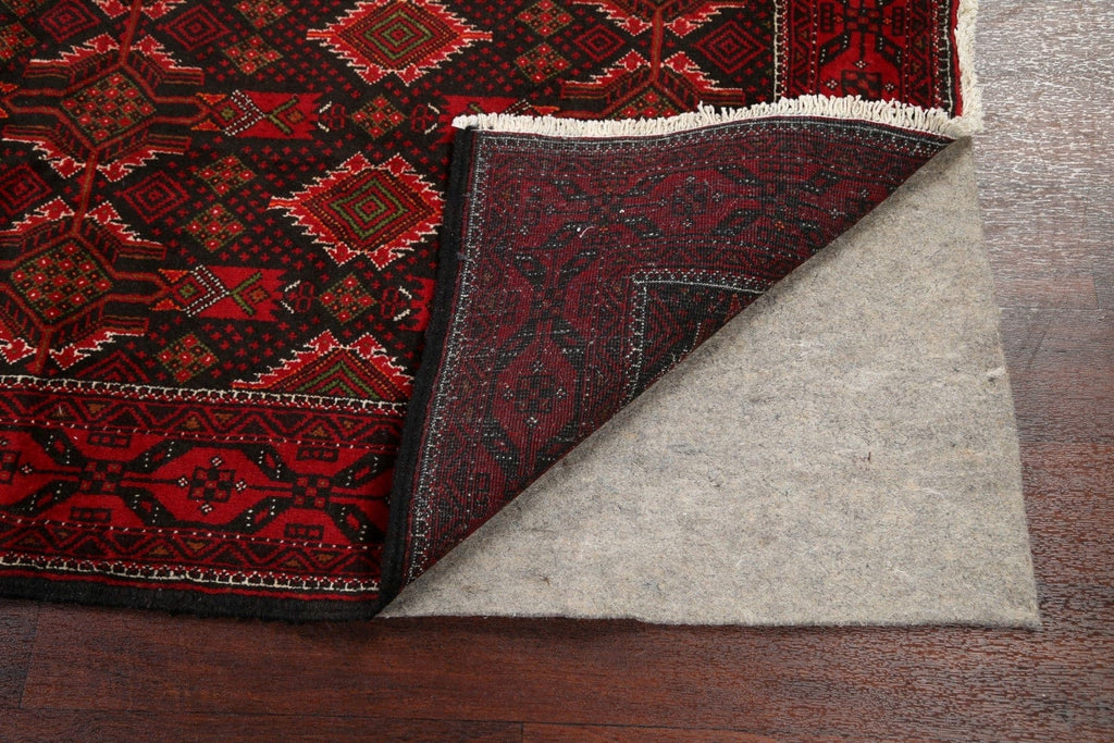 Geometric Balouch Persian Area Rug 3x6