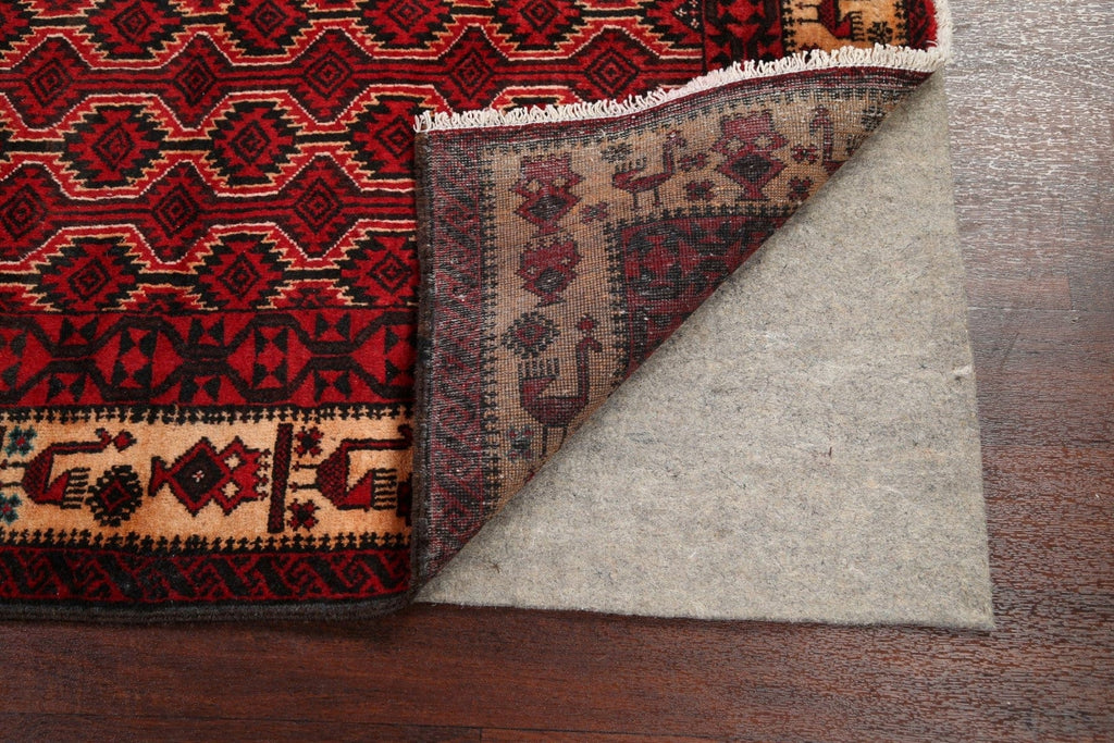 Geometric Balouch Persian Area Rug 3x6