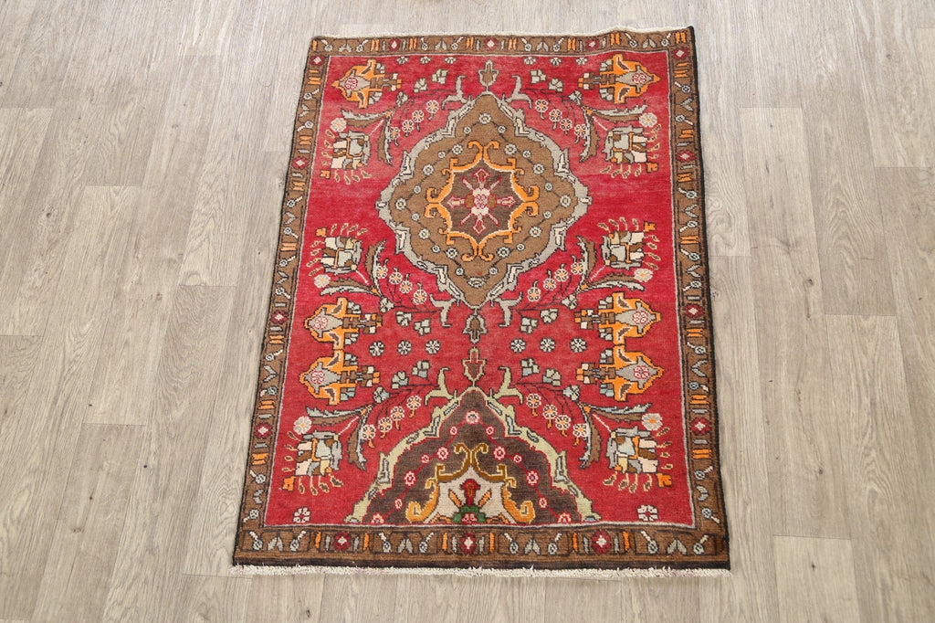 Floral Tabriz Persian Area Rug 3x4