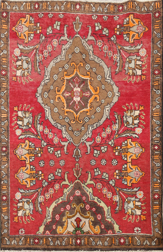 Floral Tabriz Persian Area Rug 3x4