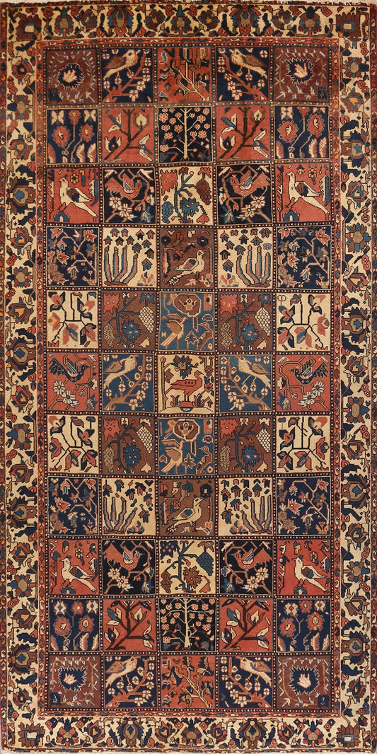 Garden Design Bakhtiari Persian Area Rug 5x10