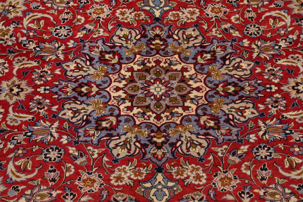 Floral Red Najafabad Persian Area Rug 7x11