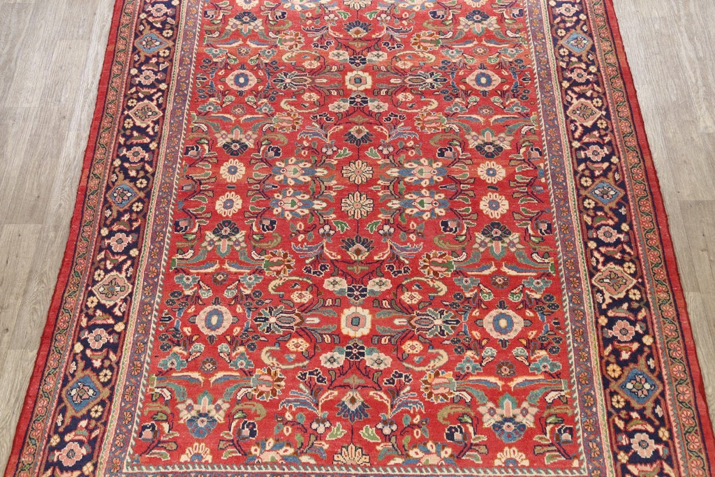 Floral Sarouk Mahal Persian Area Rug 7x10