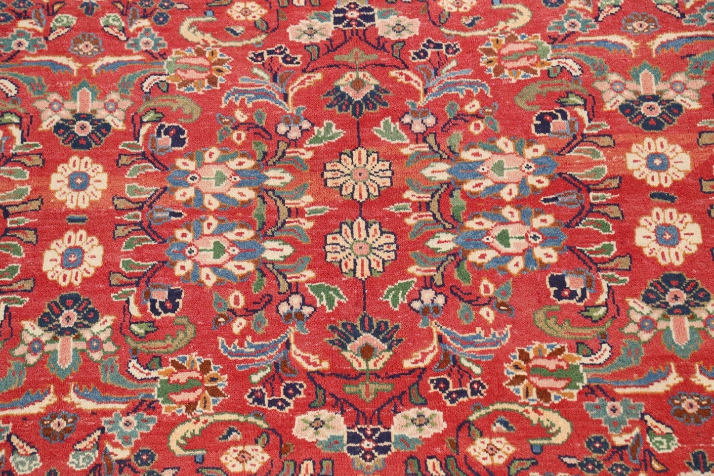 Floral Sarouk Mahal Persian Area Rug 7x10