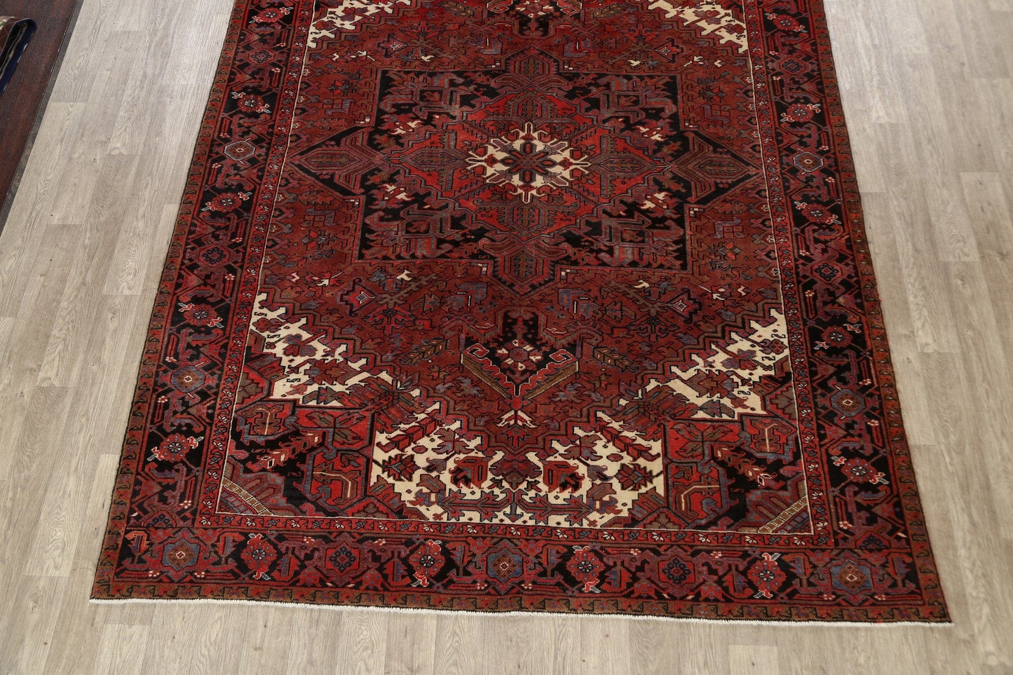 Geometric Heriz Persian Area Rug 8x11