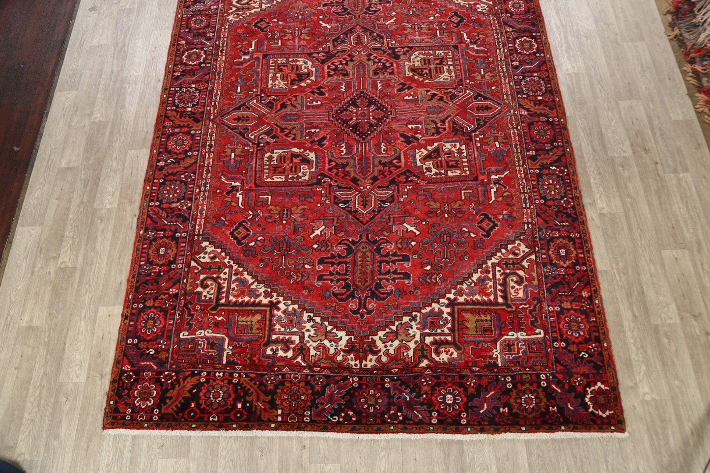 Geometric Heriz Persian Area Rug 8x12