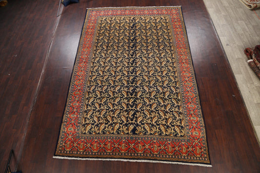 All-Over Paisley Sarouk Persian Area Rug 8x12