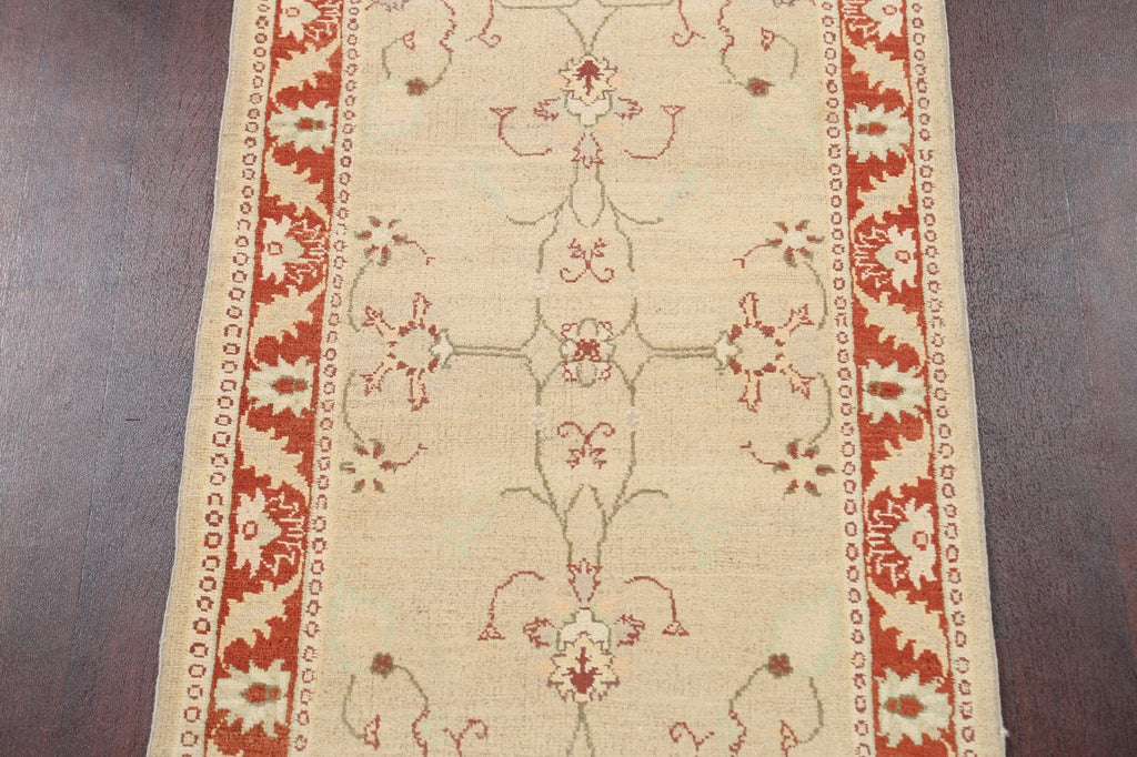 Floral Sarouk Persian Runner Rug 3x11