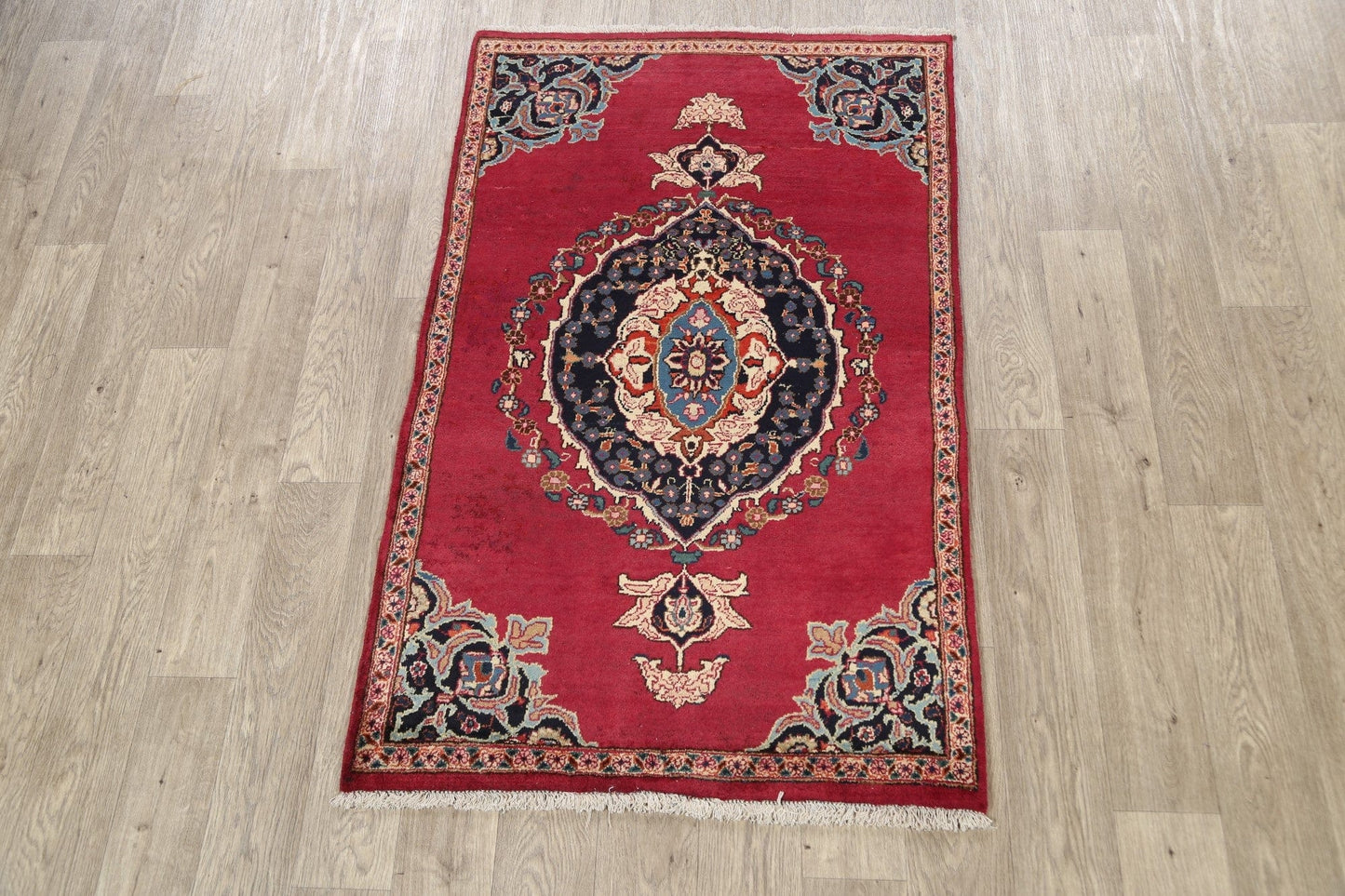 Floral Tabriz Persian Area Rug 3x5