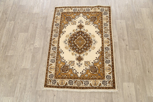 Floral Tabriz Persian Area Rug 3x5