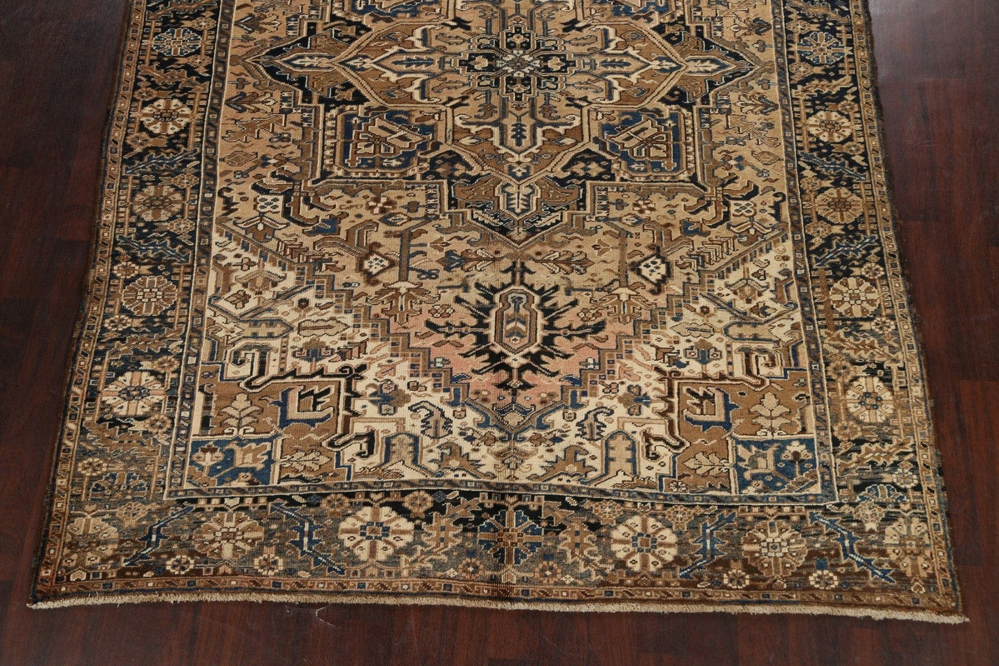 Geometric Heriz Persian Area Rug 8x11