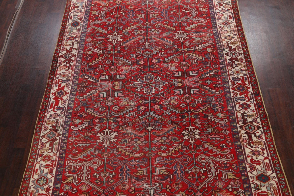 Geometric Heriz Persian Area Rug 8x11