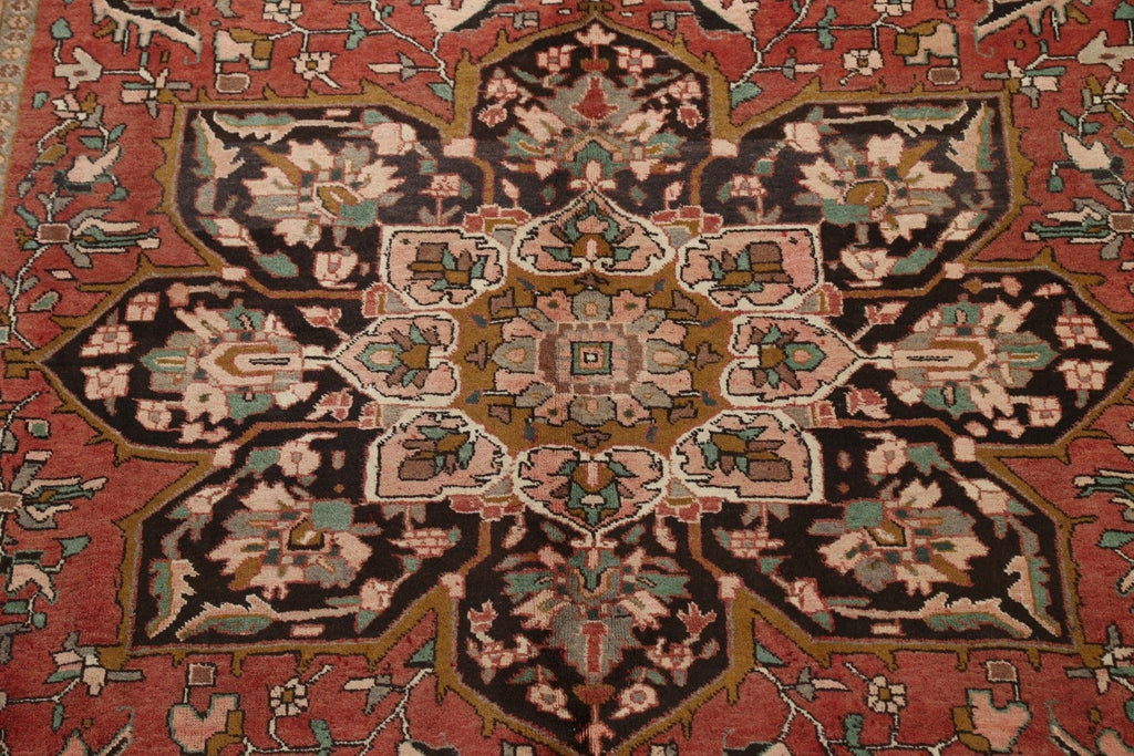 Floral Heriz Persian Area Rug 8x11