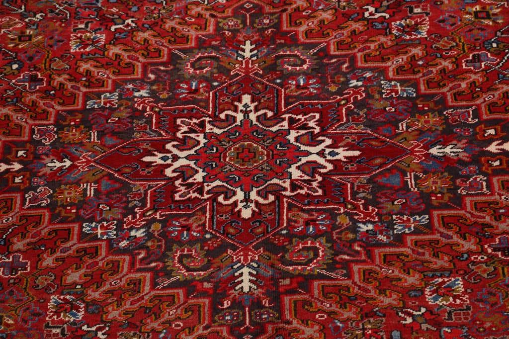 Geometric Heriz Persian Area Rug 8x12