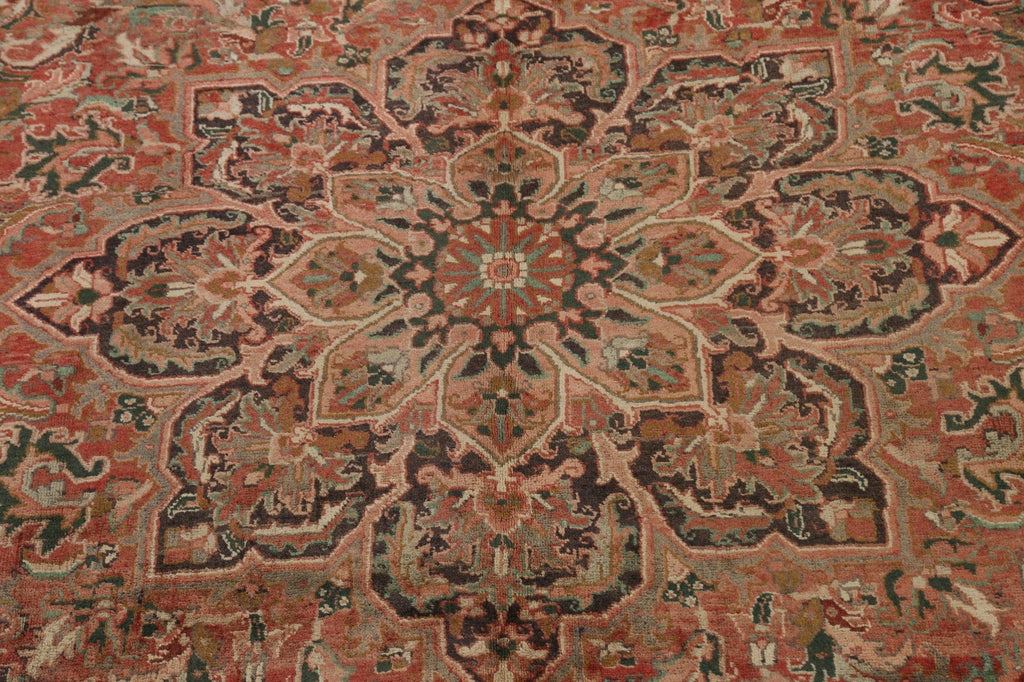 Geometric Heriz Persian Area Rug 8x11