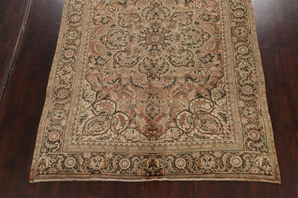 Geometric Heriz Persian Area Rug 8x11