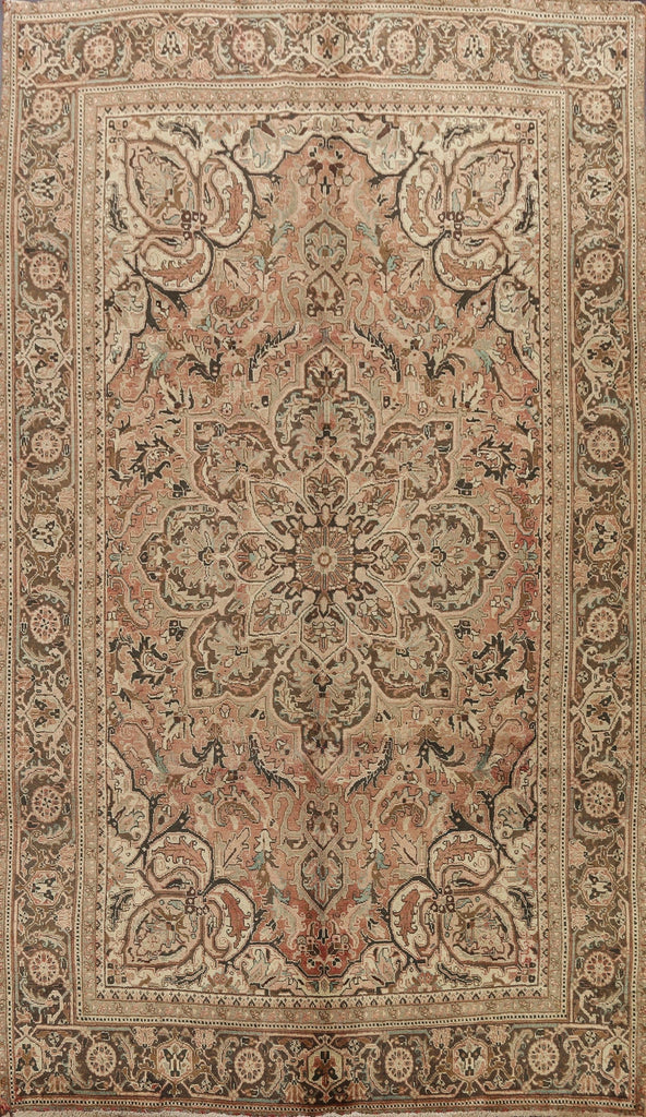 Geometric Heriz Persian Area Rug 8x11