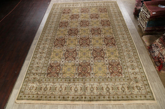 100% Vegetable Dye Large Agra Oriental Area Rug 12x18