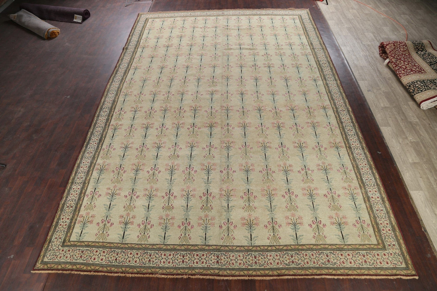 100% Vegetable Dye Oushak Oriental Area Rug 12x18 Large