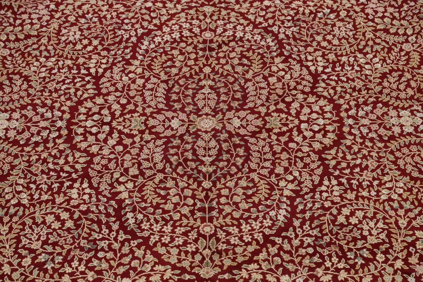 Fine 100% Vegetable Dye Aubusson Oriental Area Rug 12x16