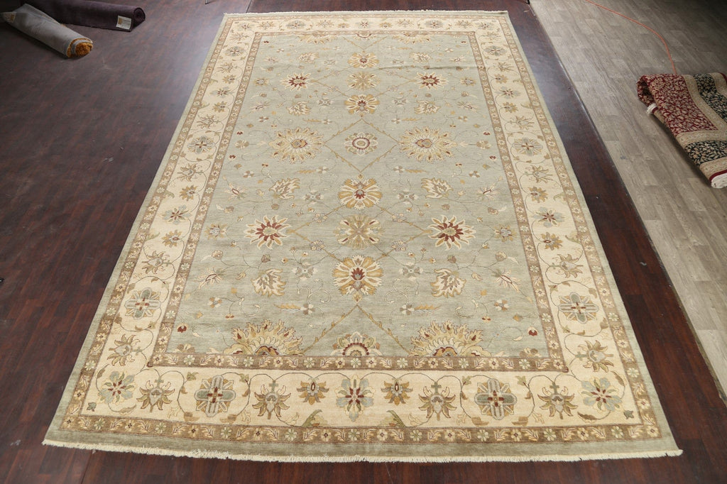 100% Vegetable Dye Peshawar Chobi Oriental Area Rug 12x18