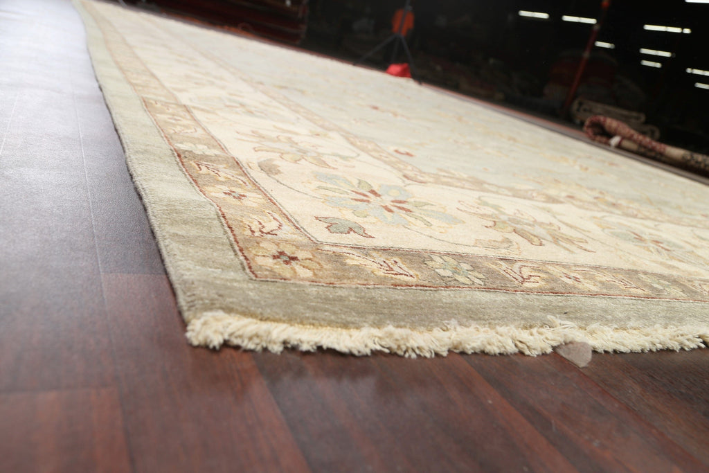 100% Vegetable Dye Peshawar Chobi Oriental Area Rug 12x18