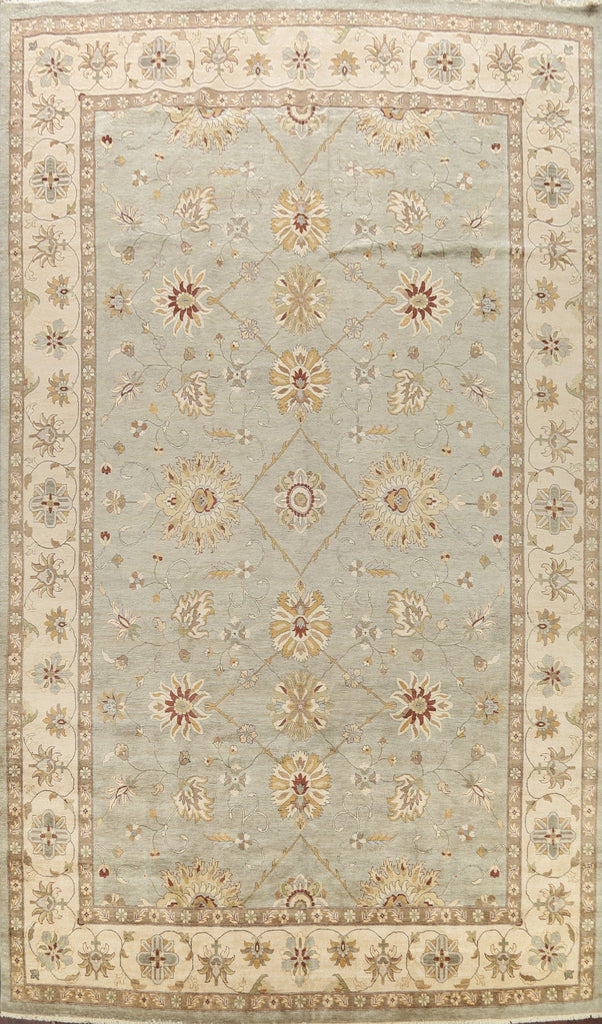 100% Vegetable Dye Peshawar Chobi Oriental Area Rug 12x18