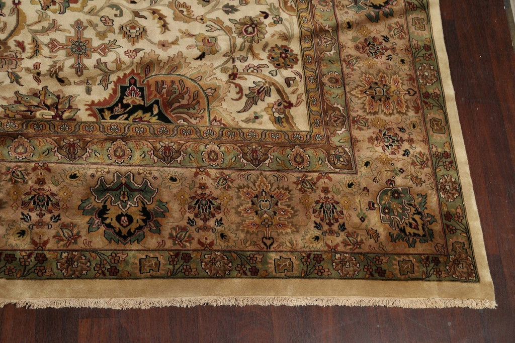 Fine 100% Vegetable Dye Agra Oriental Area Rug 12x18