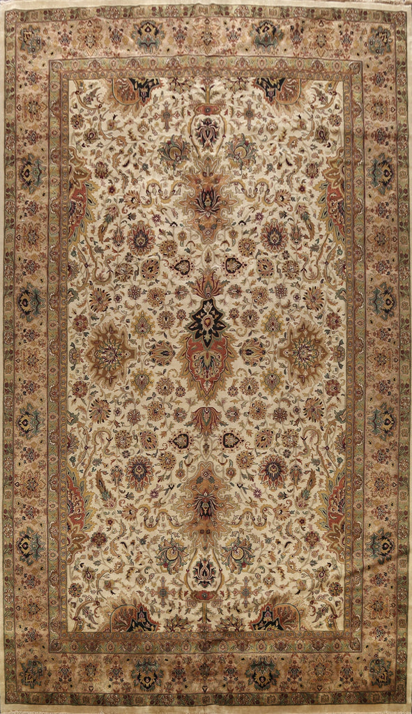 Fine 100% Vegetable Dye Agra Oriental Area Rug 12x18