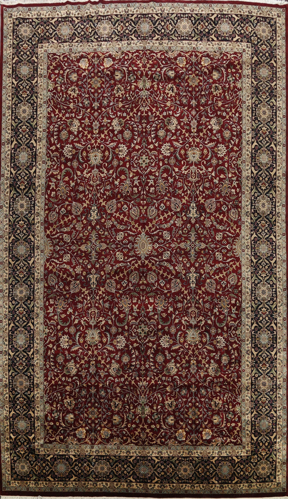 100% Vegetable Dye Large Sarouk Oriental Area Rug 12x18