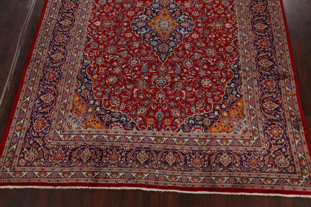 Traditional Floral Mashad Persian Area Rug 10x13