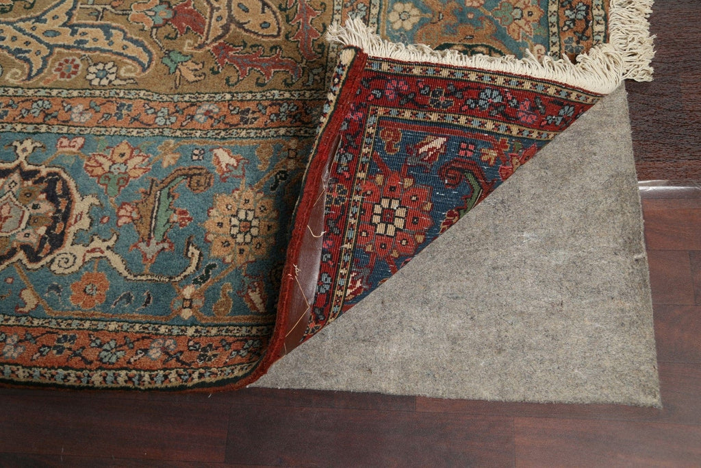 100% Vegetable Dye Floral Heriz SERAPI Persian Area Rug 13x20