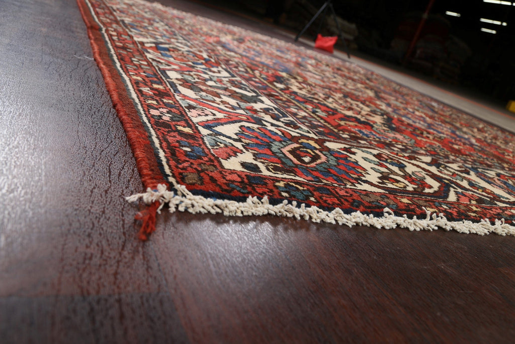 Antique 100% Vegetable Dye Bakhtiari Persian Area Rug 9x10