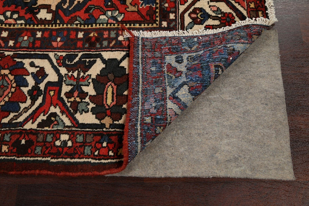 Antique 100% Vegetable Dye Bakhtiari Persian Area Rug 9x10