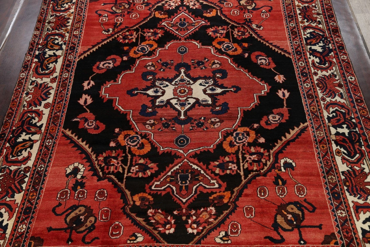 100% Vegetable Dye Bakhtiari Persian Area Rug 11x14