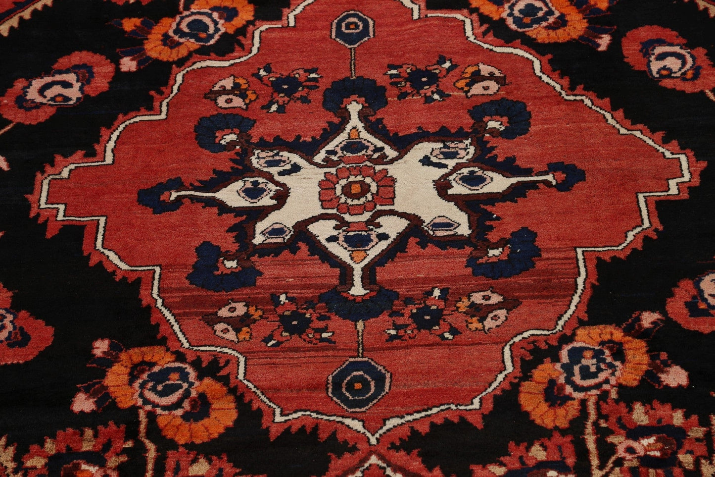 100% Vegetable Dye Bakhtiari Persian Area Rug 11x14