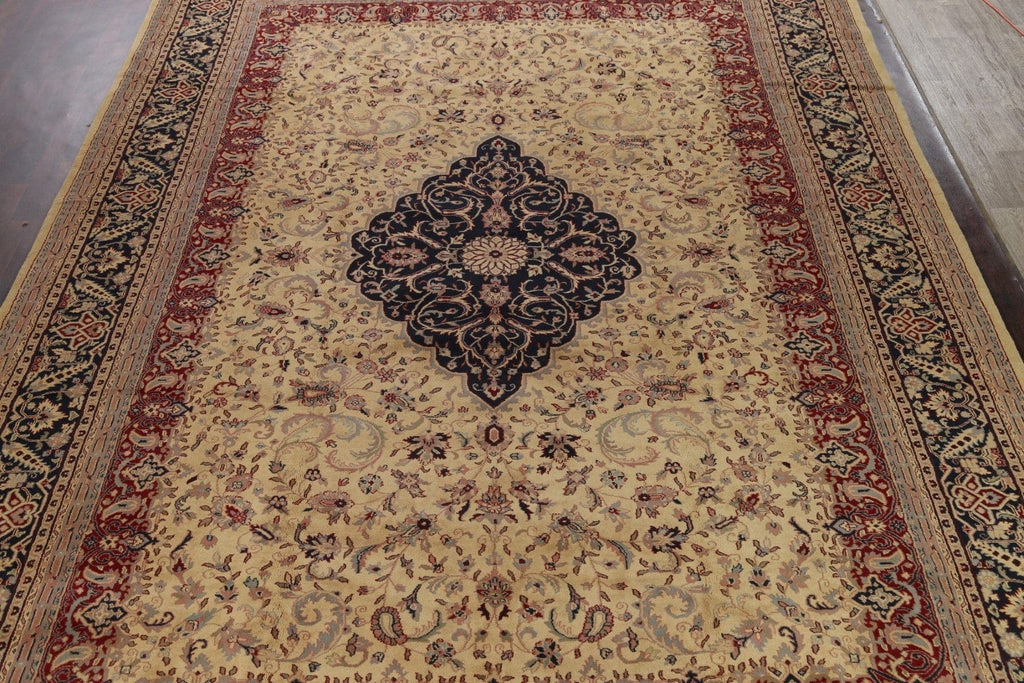 Large 100% Vegetable Dye Sarouk Persian Area Rug 12x18