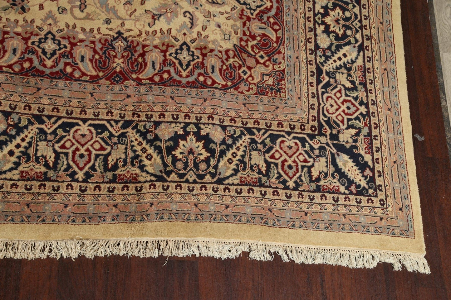 Large 100% Vegetable Dye Sarouk Persian Area Rug 12x18