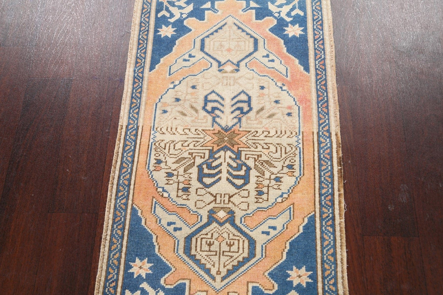 Set of 2 Geometric Oushak Oriental Area Rugs 2x4